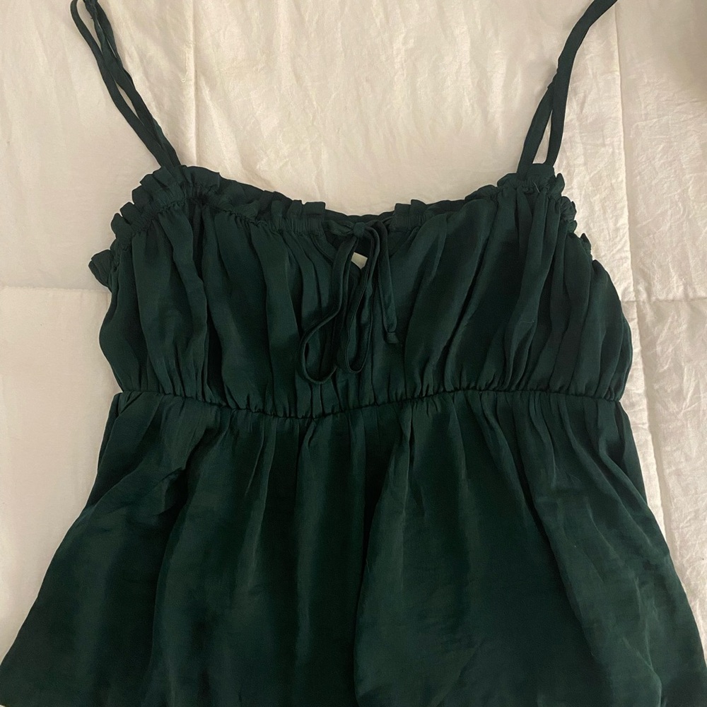 American Eagle Outfitters Dark Green Camisole